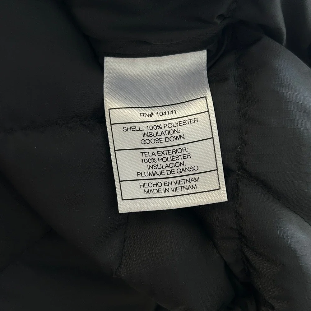 Nike ACG Men's Quilted Half-Zip Jacket Size XL Black Goose Down Outdoor Gorpcore